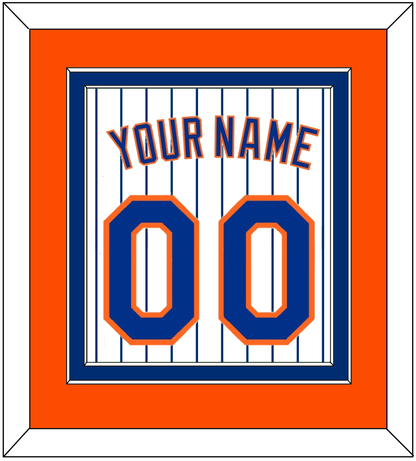New York Name & Number - Home Pinstripes - Signature Tier 4