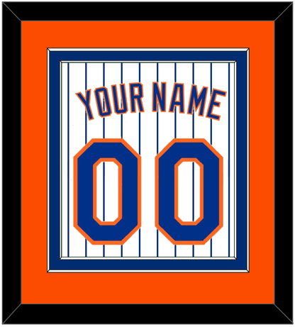 New York Name & Number - Home Pinstripes - Signature Tier 4