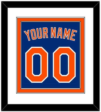 New York Name & Number - Alternate Home Blue - Signature Tier 1