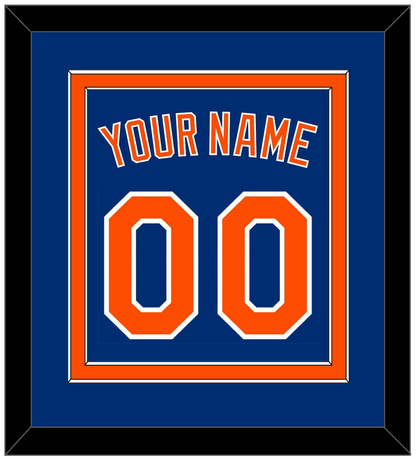 New York Name & Number - Alternate Home Blue - Signature Tier 2