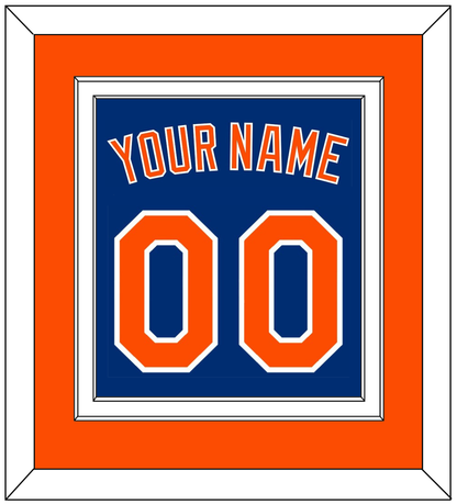 New York Name & Number - Alternate Home Blue - Signature Tier 3