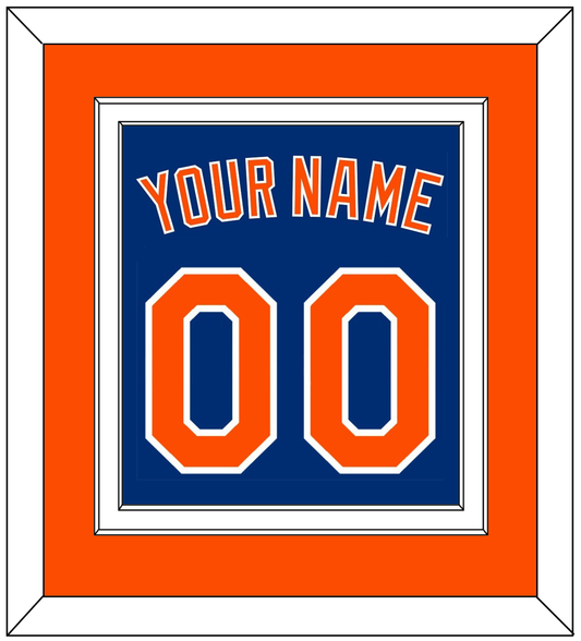New York Name & Number - Alternate Home Blue - Signature Tier 3