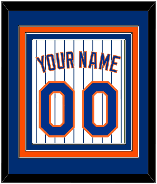 New York Name & Number - Home Pinstripes - Premier Tier 2