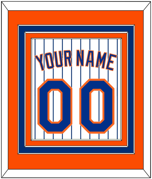 New York Name & Number - Home Pinstripes - Premier Tier 3