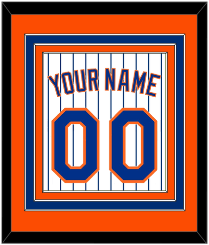 New York Name & Number - Home Pinstripes - Premier Tier 3