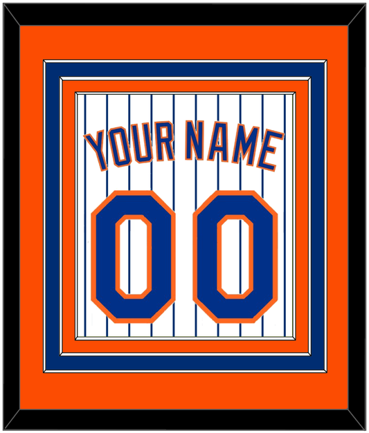 New York Name & Number - Home Pinstripes - Premier Tier 3
