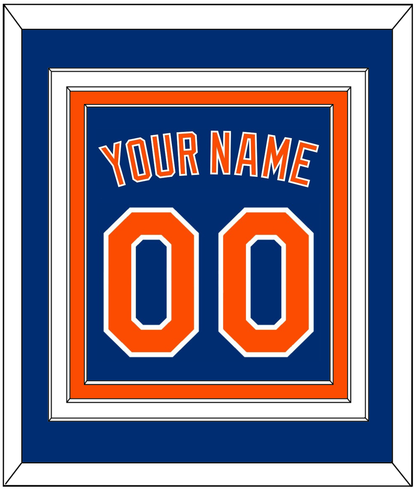 New York Name & Number - Alternate Home Blue - Premier Tier 2