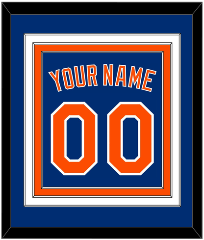 New York Name & Number - Alternate Home Blue - Premier Tier 2