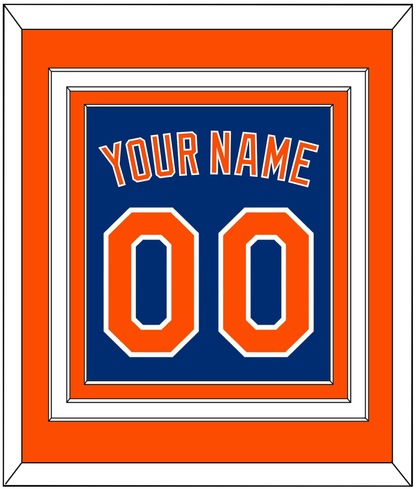 New York Name & Number - Alternate Home Blue - Premier Tier 3