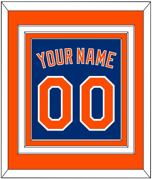 New York Name & Number - Alternate Home Blue - Premier Tier 3