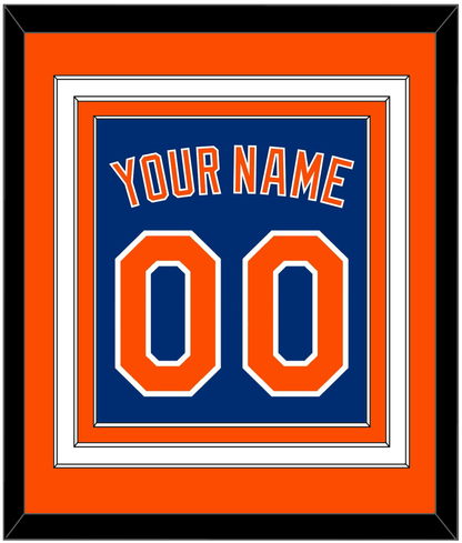 New York Name & Number - Alternate Home Blue - Premier Tier 3