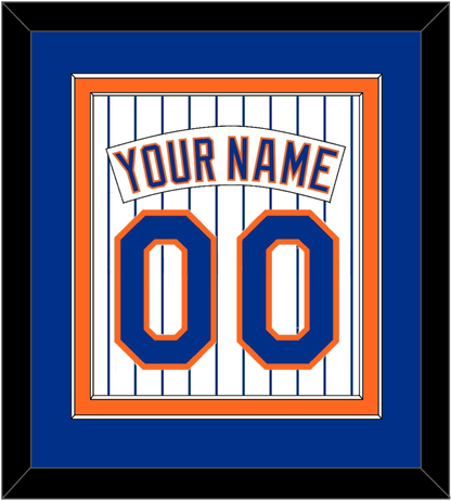 New York Nameplate & Number - Home Pinstripes (1983-1986) - Signature Tier 3