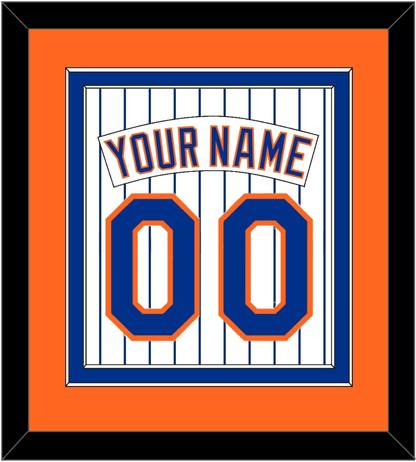 New York Nameplate & Number - Home Pinstripes (1983-1986) - Signature Tier 4
