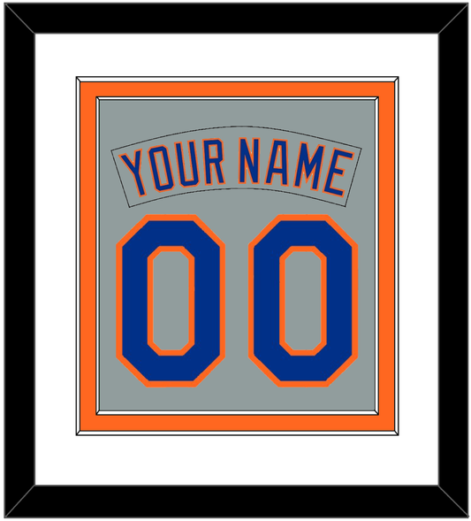 New York Nameplate & Full-Size Number - Combined
