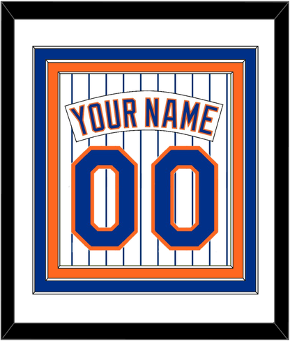 New York Nameplate & Number - Home Pinstripes (1983-1986) - Premier Tier 1