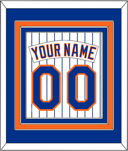 New York Nameplate & Number - Home Pinstripes (1983-1986) - Premier Tier 2