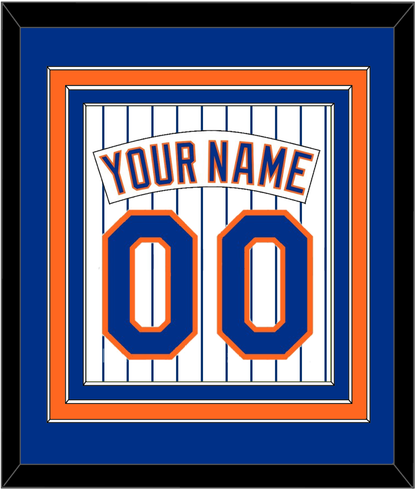 New York Nameplate & Number - Home Pinstripes (1983-1986) - Premier Tier 2