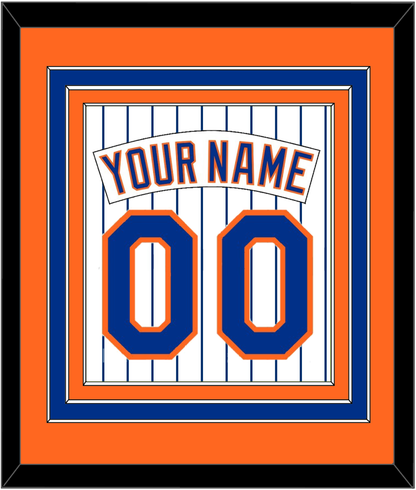 New York Nameplate & Number - Home Pinstripes (1983-1986) - Premier Tier 3