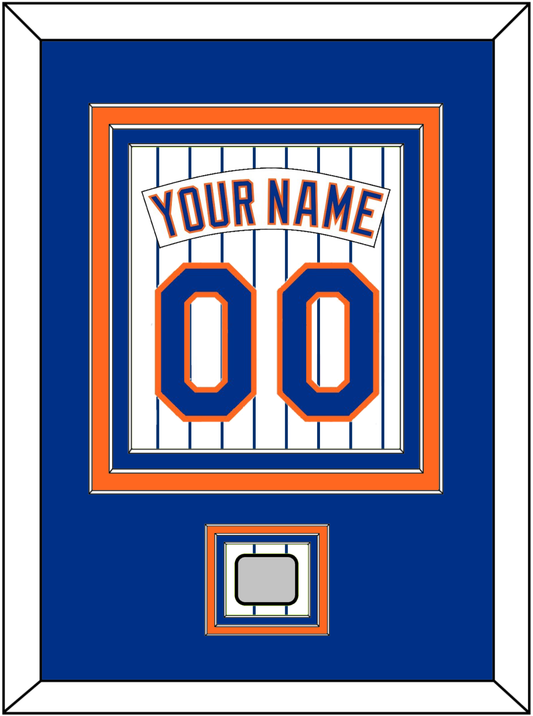 New York Legacy Nameplate & Full-Size Number - Combined