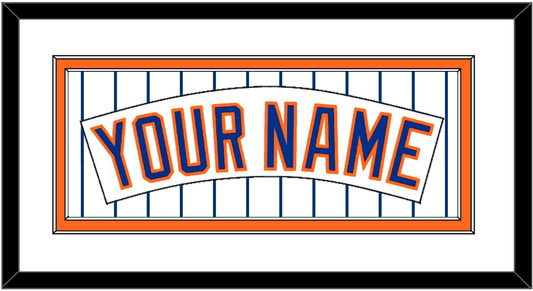 New York Nameplate - Home Pinstripes (1983-1986) - Signature Tier 2
