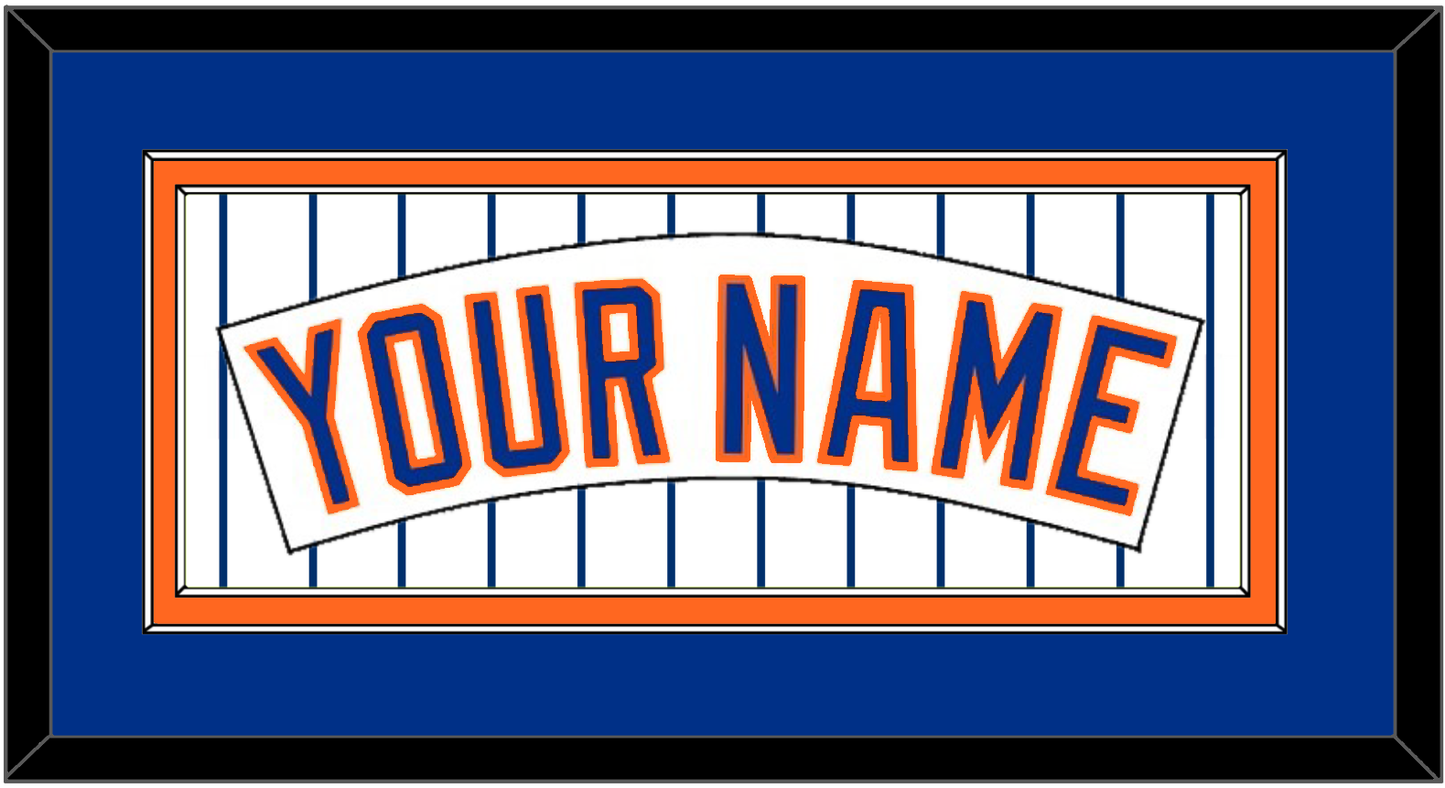 New York Nameplate - Home Pinstripes (1983-1986) - Signature Tier 3