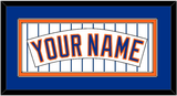 New York Nameplate - Home Pinstripes (1983-1986) - Double Mat 3