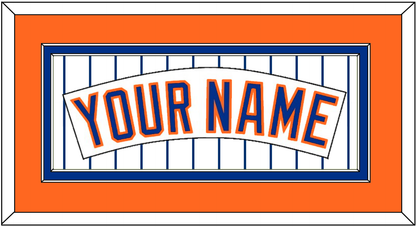 New York Nameplate - Home Pinstripes (1983-1986) - Signature Tier 4