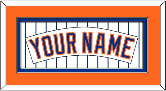 New York Nameplate - Home Pinstripes (1983-1986) - Signature Tier 4