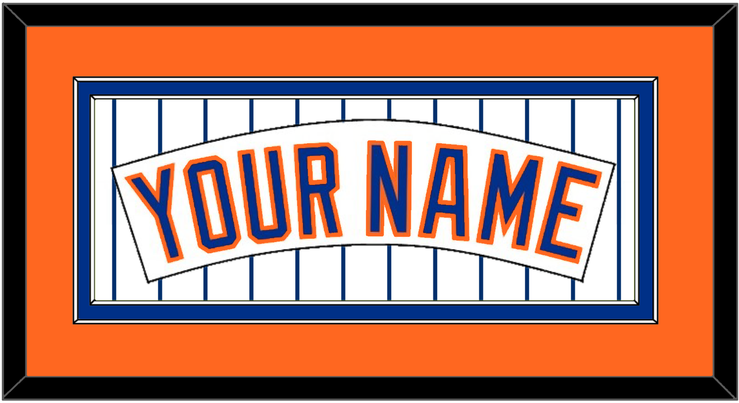 New York Nameplate - Home Pinstripes (1983-1986) - Signature Tier 4