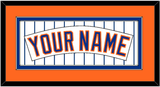 New York Nameplate - Home Pinstripes (1983-1986) - Double Mat 4