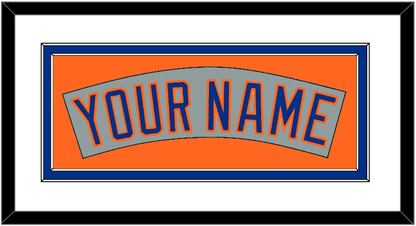 New York Nameplate - Road Gray (1982-1986) - Signature Tier 2
