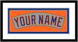 New York Nameplate - Road Gray (1982-1986) - Double Mat 2