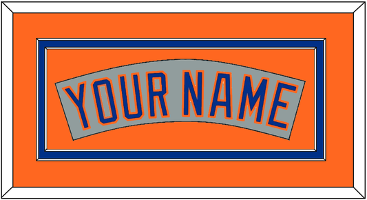 New York Nameplate - Road Gray (1982-1986) - Signature Tier 4