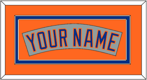 New York Nameplate - Road Gray (1982-1986) - Double Mat 4