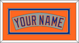 New York Nameplate - Road Gray (1982-1986) - Double Mat 4