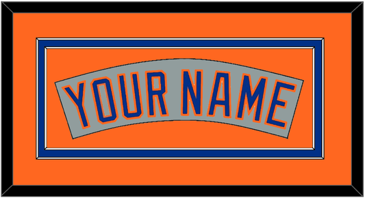 New York Nameplate - Road Gray (1982-1986) - Signature Tier 4