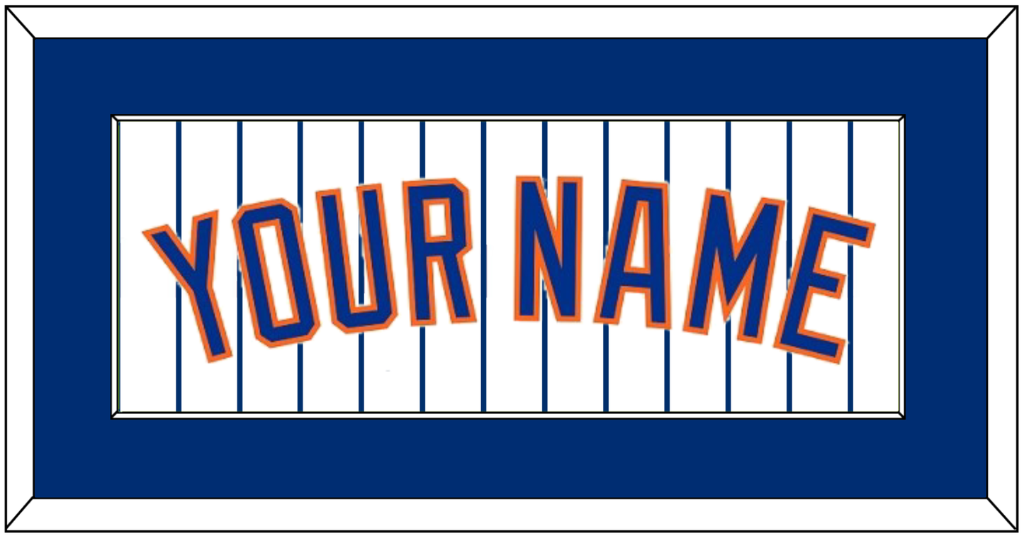 New York Name - Home Pinstripes Jersey - Essential Tier 1