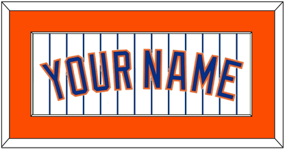 New York Name - Home Pinstripes Jersey - Essential Tier 2