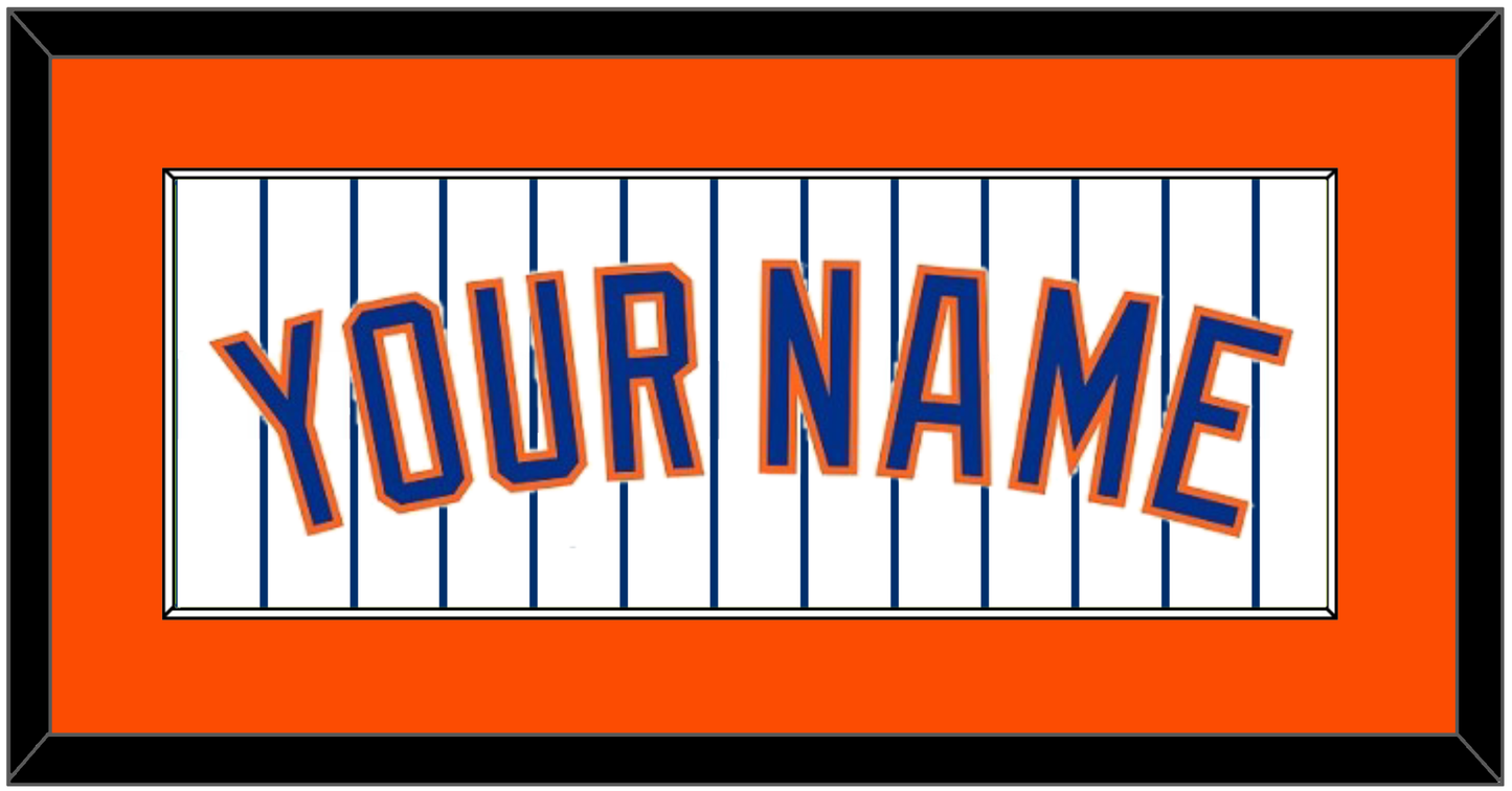 New York Name - Home Pinstripes Jersey - Essential Tier 2