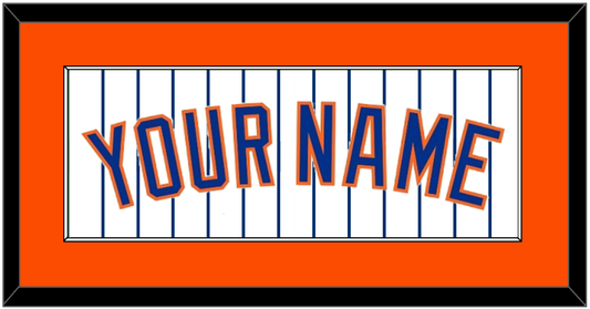 New York Name - Home Pinstripes Jersey - Essential Tier 2