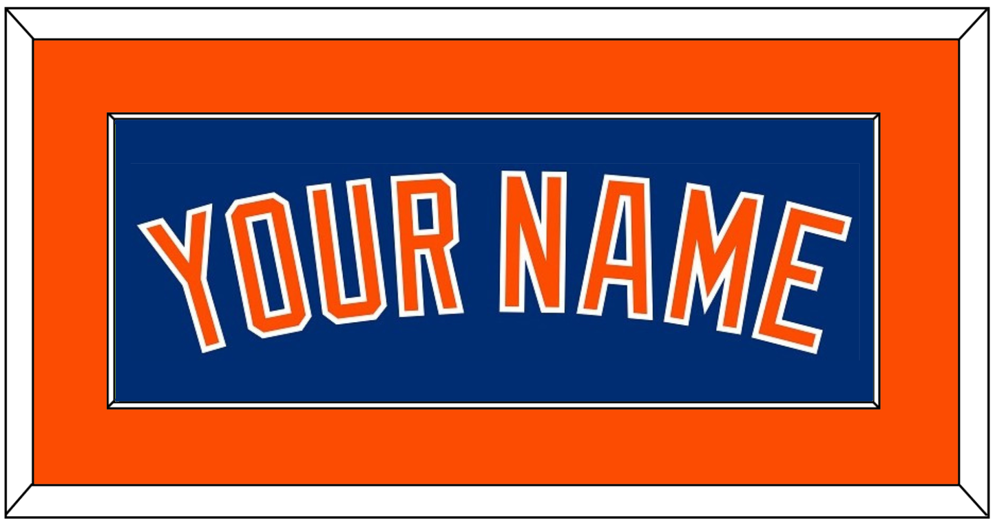 New York Name - Alternate Home Blue - Essential Tier 2