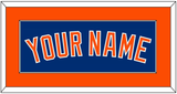 New York Name - Alternate Home Blue - Single Mat 2