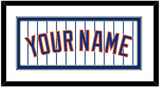 New York Name - Home Pinstripes Jersey - Double Mat 1