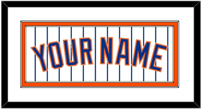 New York Name - Home Pinstripes Jersey - Signature Tier 2