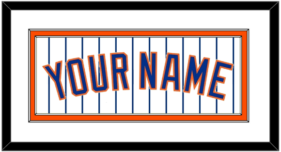 New York Name - Home Pinstripes Jersey - Double Mat 2