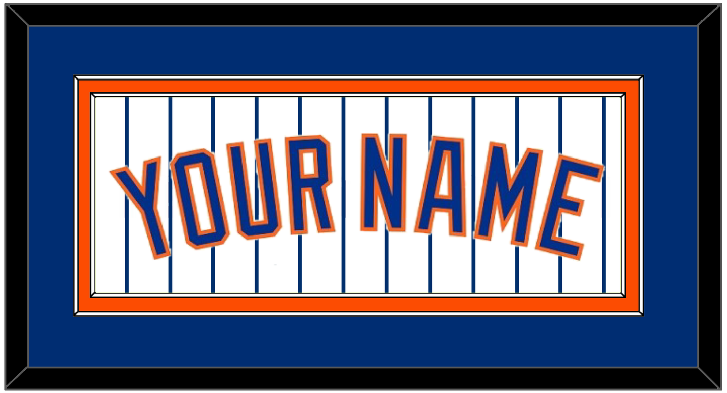New York Name - Home Pinstripes Jersey - Signature Tier 3
