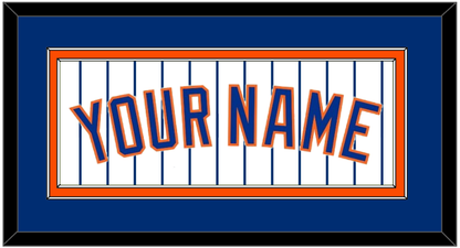 New York Name - Home Pinstripes Jersey - Signature Tier 3