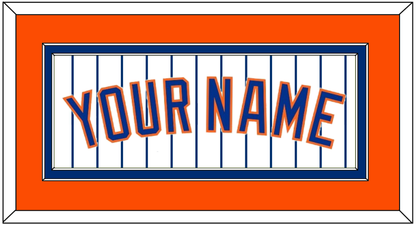 New York Name - Home Pinstripes Jersey - Signature Tier 4