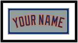 New York Name - Road Gray - Double Mat 1