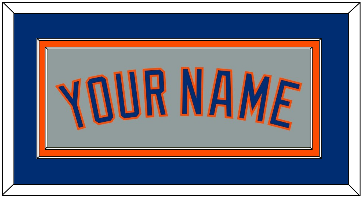 New York Name - Road Gray - Signature Tier 3
